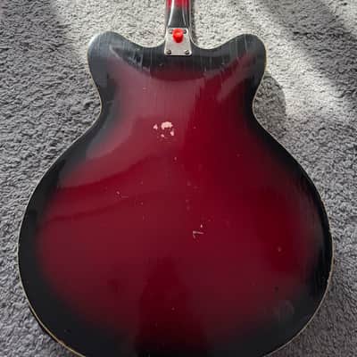 Jolana Tornado Special 1970 Vintage Czechoslovakia Gibson ES-335 Hollowbody Restored Blues Jazz Semi-hollow electric guitar image 14