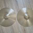 Paiste 602 14 Black Logo Hi Hat 1973