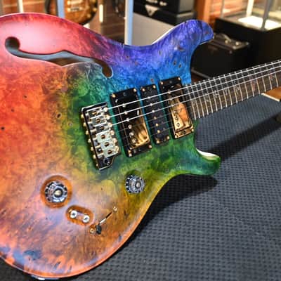 PRS Private Stock Special 24 Semi-Hollow Satin Stoned Burl #9376 image 3