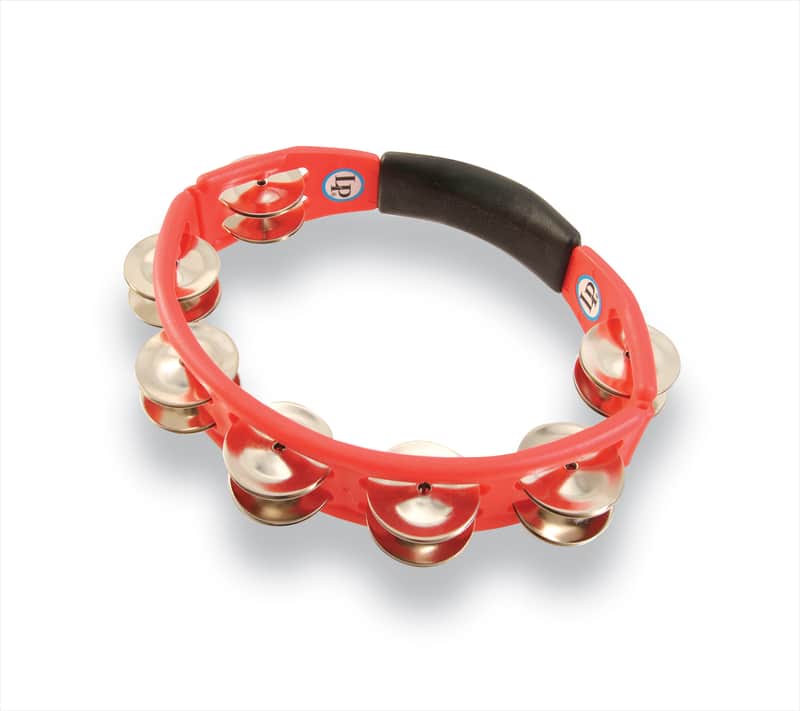 Latin Percussion LP151 Cyclops Handheld Tambourine w/ Double-Row Steel Jingles image 1