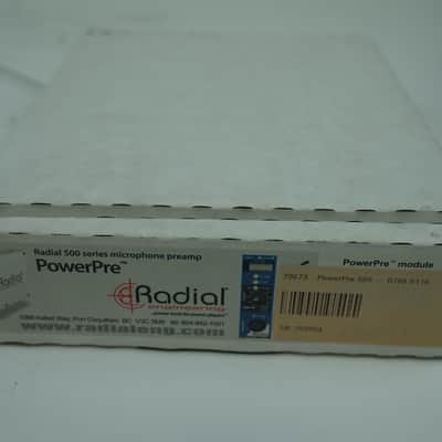 Radial PowerPre 500 Series Mic Preamp Module 2010s - Blue image 5