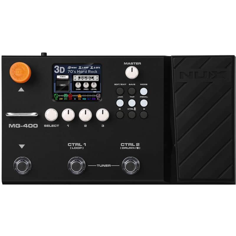 NUX MG-400 Multi-Effects Amp Modeler Pedal (B-Stock) image 1