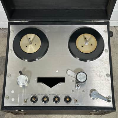 Ampex 351-2 Reel To Reel Transport Magnetic Tape Recorder w/ Original Case image 3