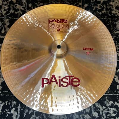 Paiste 18" 2002 China Cymbal - Traditional image 1