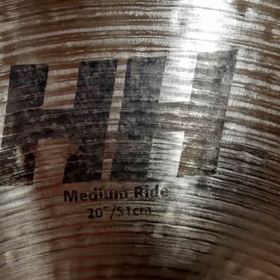 Sabian 20" HH Hand Hammered Medium Ride Cymbal 1992 - 2007 - Natural image 4
