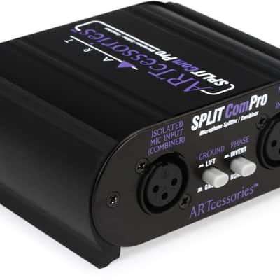 ART SPLITCom Pro Microphone Splitter / Combiner image 1