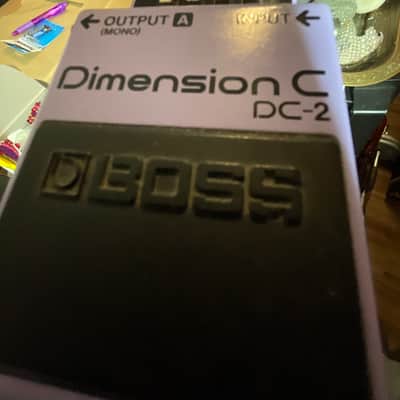 Boss DC-2 Dimension C (Blue Label) 1985 - 1989 - Purple image 1