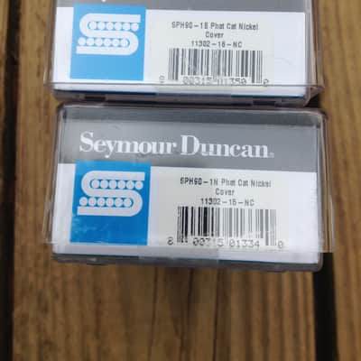 Seymour Duncan SPH90-1 Phat Cat Nickel Pickup Set P-90 for Humbucker Bridge/Neck image 3