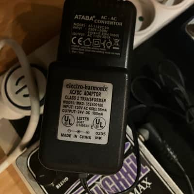 Electro-Harmonix Deluxe Electric Mistress Reissue with 24V Adapter 2008 - 2014 - Silver / Black image 2