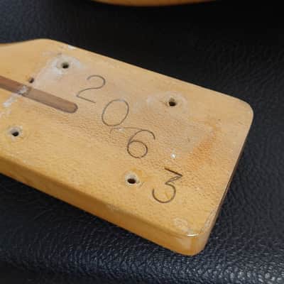 Fender Precision Bass 1957 Artist Owned Ex David Coverdale, Stealers Wheel - Telecaster Headstock, dash serial number, factory natural vintage 50s P-bass, sales receipt image 13