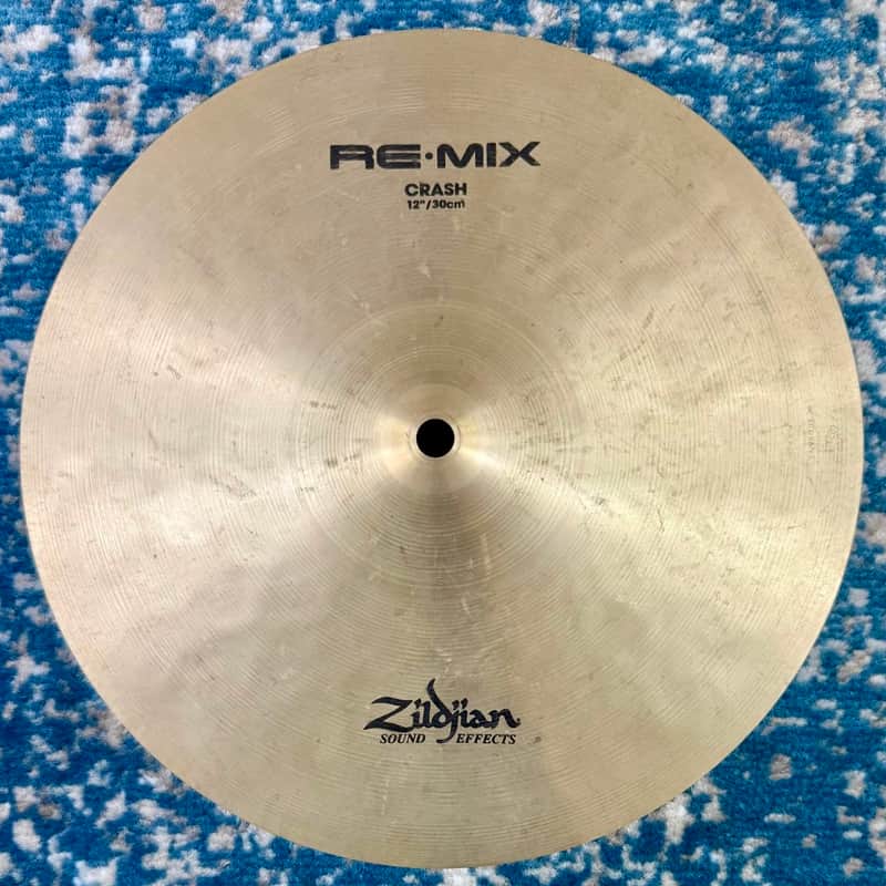 21 YEARS OLD Zildjian 12" REMIX Crash 444g image 1