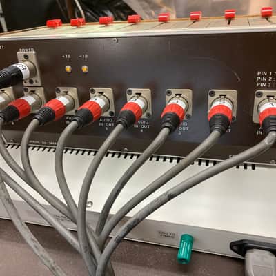 Cadac 8 Channel Mic Pre Eq Input x 4 Output 8x4 “G Type” Mixer Rack w/ Fader Unit • Vintage image 6