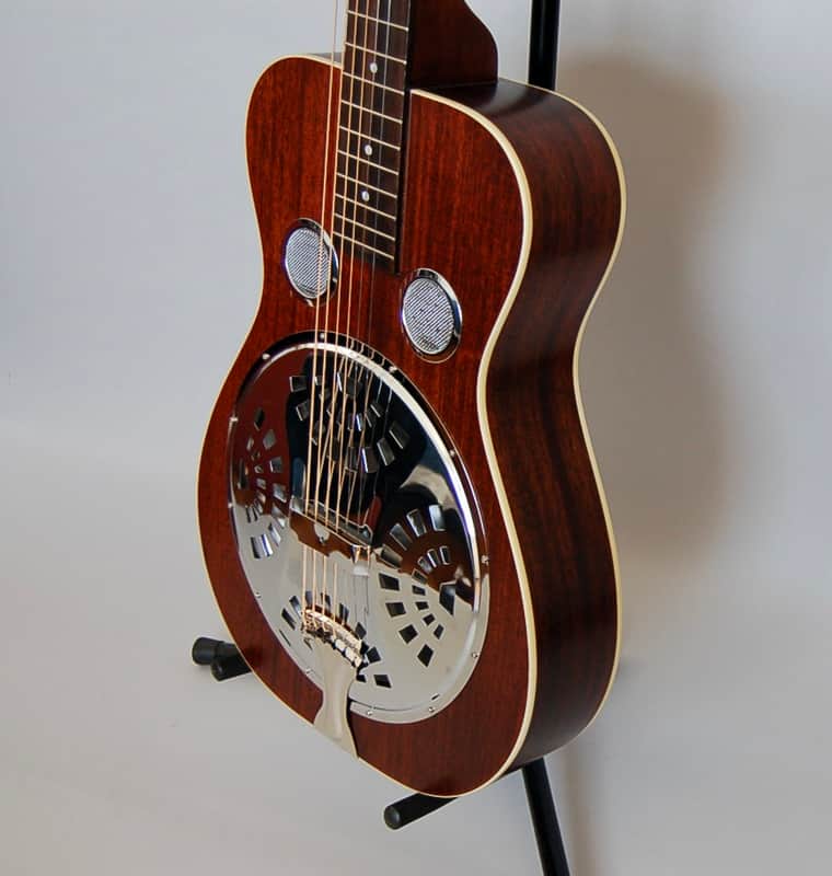 Recording King Square Neck Resonator Guitar RR-61BR- Satin mahogany image 1