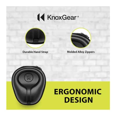 Knox Gear Large Headphone Case with EVA Hard Shell image 7