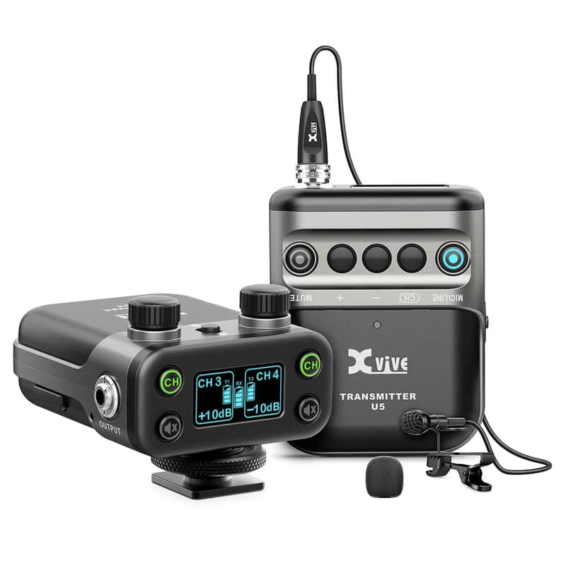 Xvive U5-XVIVE Wireless Lavalier Audio System for Video image 1