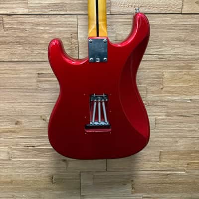 Squier Classic Vibe 50’s FSR Stratocaster - Candy Apple Red w/matching headstock -Upgraded tuners and pickups + sc image 13
