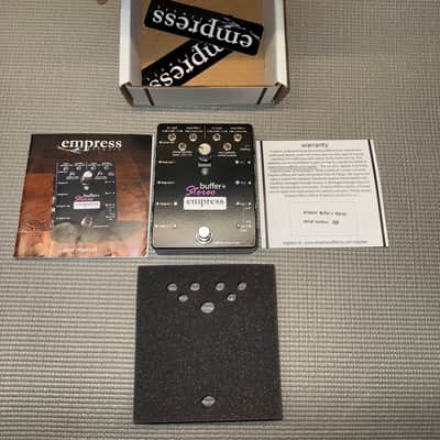 Empress STEREO Buffer+ Vintage Pedal - MINTY! image 14