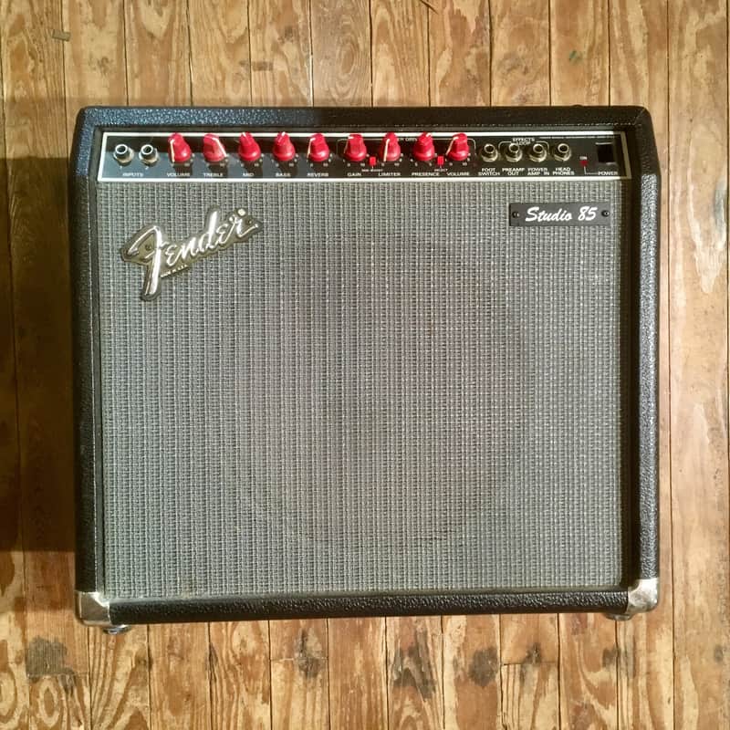 Fender	Studio 85 65-Watt 1x12" Solid State Guitar Combo	1988 - 1989 image 1