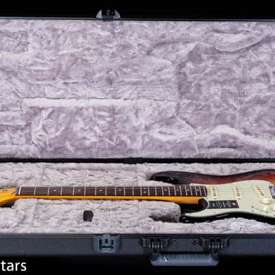 Fender American Ultra Stratocaster Ultraburst Rosewood Fingerboard Left-Hand (788) image 7