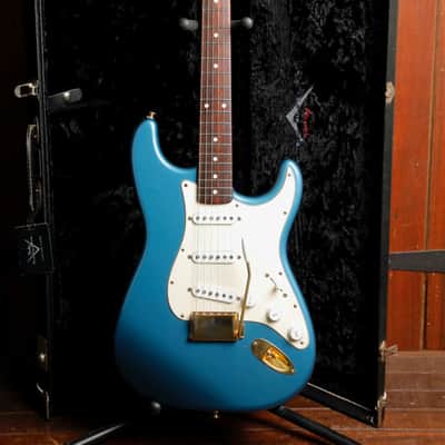 Fender Custom Shop 1960 Stratocaster Lake Placid Blue Electric Guitar 1996 Pre-Owned image 2