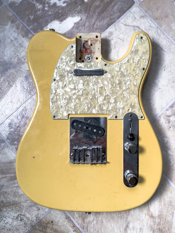 Loaded 1984 Fender Telecaster body (Jason Isbell Pickups) image 1