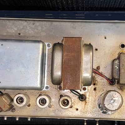 Immagine Fender Super Reverb 1965 - Black Face Mod. Europe (Export) with all Voltage 117-220 volts RARE - 8