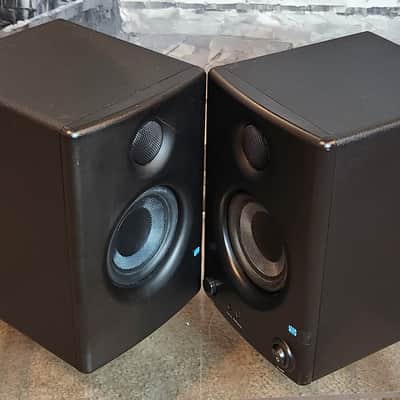 PreSonus PreSonus Eris 3.5 (2nd Gen) compact powered desktop monitors 90s - Black image 2