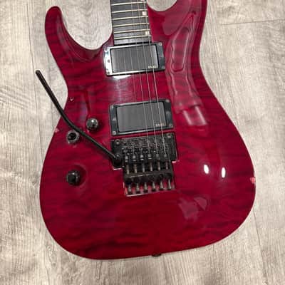 ESP Custom Order Horizon Left Handed 90s Teardrop Headstock image 2