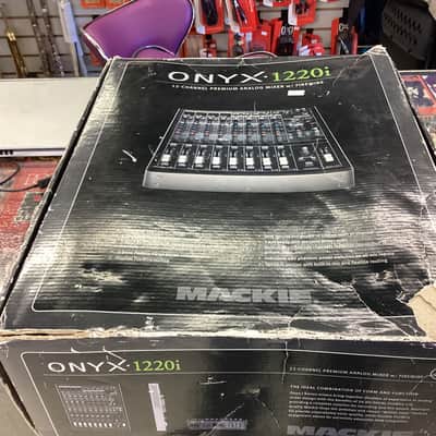 Mackie Onyx 1220i 12-Channel Firewire Mixer 2010 - 2017 - Black/Grey image 4