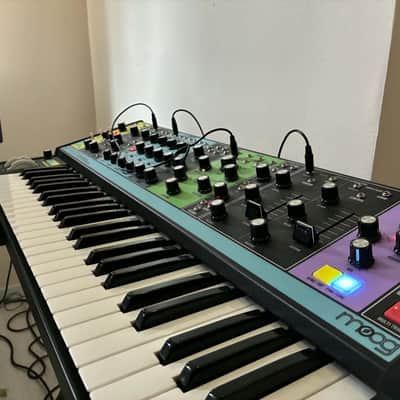 Moog Matriarch 49-Key Semi-Modular Analog Synthesizer 2024 - Black / Multi-Colored Panel image 2
