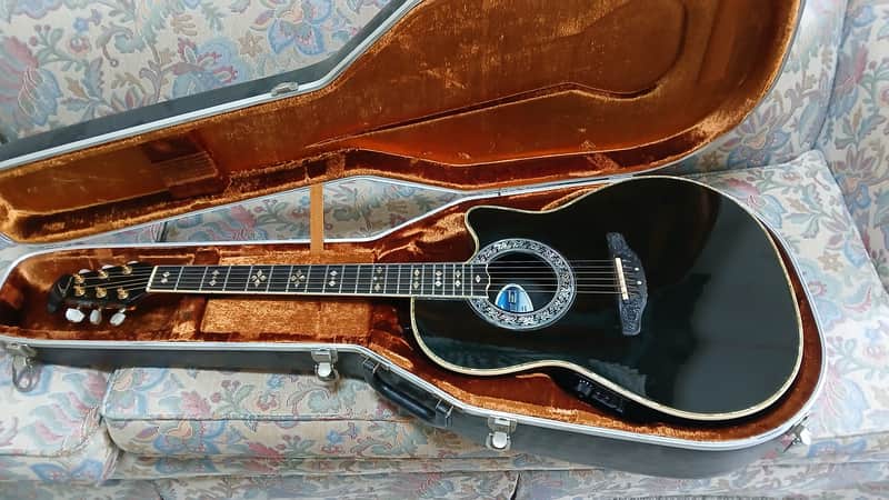 Ovation 1869 Custom Legend 1990 - 2001 - Black image 1