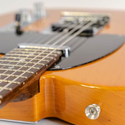 Warmoth Rosewood Neck Parts Telecaster w/ Butterscotch Ash Body, Tweed Fender HSC image 10