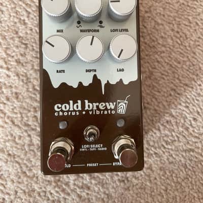 Coffee Shop Pedals Cold brew lofi chorus and vibrato 2026 - Brown image 8