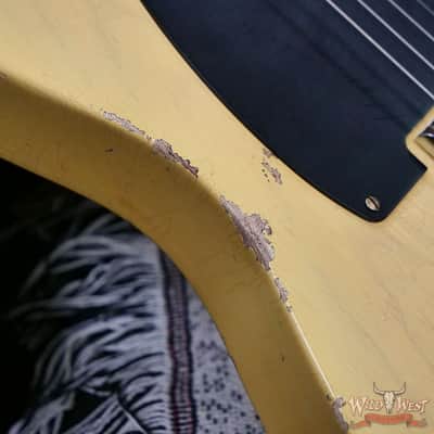 Fender Custom Shop 1951 Nocaster Ash Body Maple Neck Relic Faded Aged Nocaster Blonde 6.75 LBS image 9
