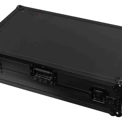 Odyssey FZGSDDJREV7WBL Glide Style Flight Case for Pioneer DDJ-REV7 Controller with Wheels and Laptop Platform - Black image 6