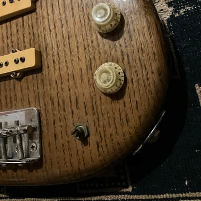 1980 Schecter Loaded Ash Body PJ Bass image 5