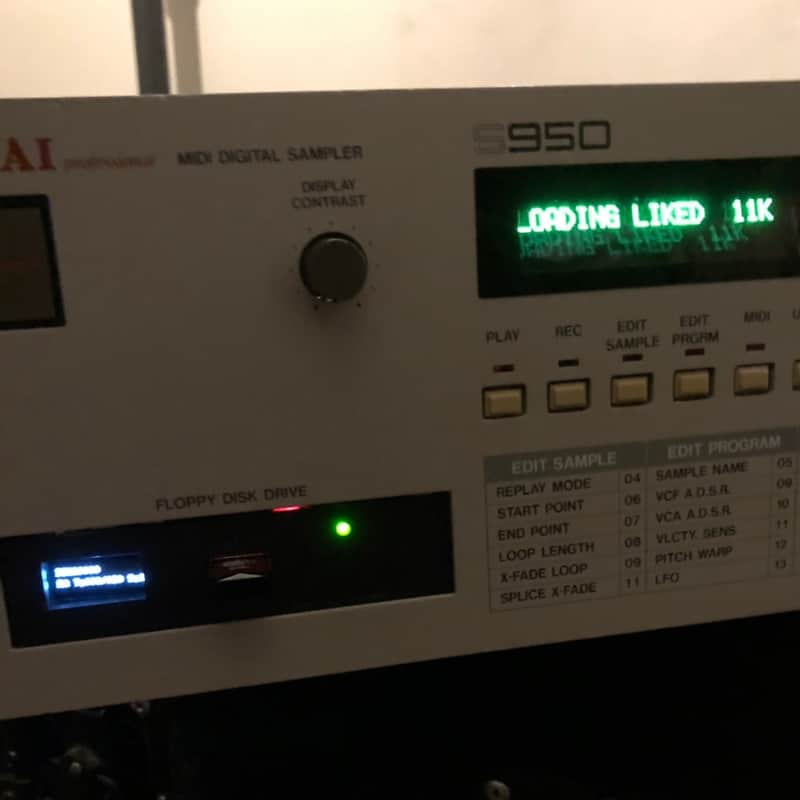 USB Floppy Emulator for Akai S-900/S-950 (S900, S950) Replacement disk drive, OLED Display & 16GB image 1