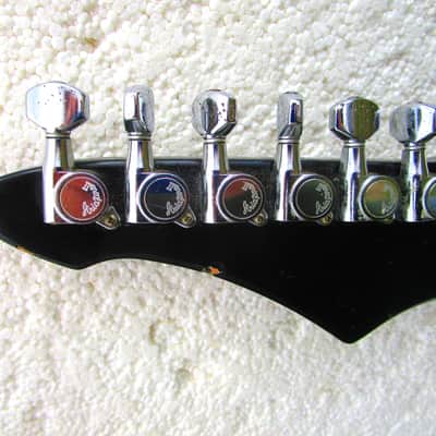 Aria Pro II RS Knight Warrior Guitar, 1985, Japan, USA Kahler Flyer Tremolo, Coil Tap, Case image 13