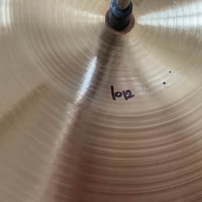 Paiste 15 MEDIUM HIHAT BLUE LABEL 1980’s - Traditional image 9