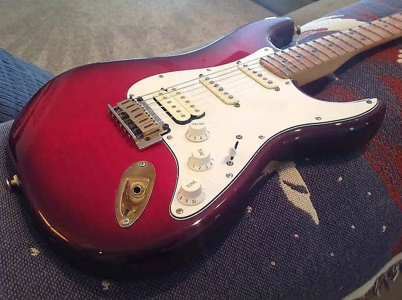 Stratocaster Partscaster w/ Slight Olive Tinged Patina Hand Rubbed Maple Neck image 1