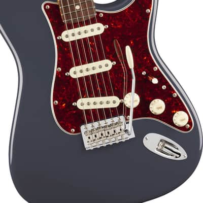 Fender American Professional Classic Stratocaster Electric Guitar - Faded Black image 4