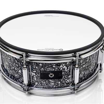 Dolby 14 x 5” Black Abalone Electronic Snare w 6 Triggers for Roland Alesis image 3