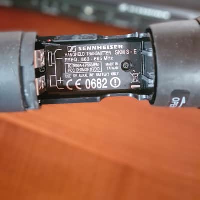 Sennheiser 🎤 Sennheiser freePORT Wireless Set SKM 3-E + EM 1-E | UHF | 863–865 MHz | XLR image 9