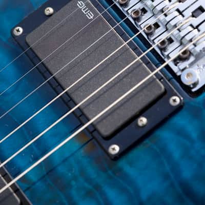 ESP Horizon FR-II BKAQ Standard 2005 Black Aqua image 5