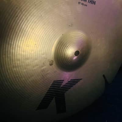 Zildjian 17" Dark Crash Medium Thin 1980's - Modified image 5