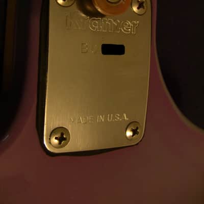 1981-1982 Kramer Voyager Strat Head Megla Purple with OHSC image 12