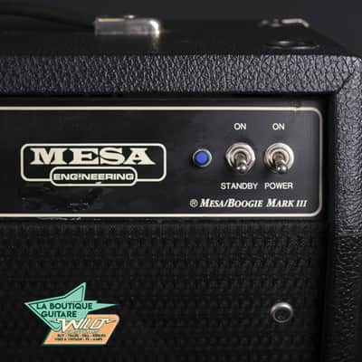 Mesa Boogie Mark III Simul-Class 3-Channel 75-Watt 1x12" Guitar Combo 1985 - Black Stripe image 13