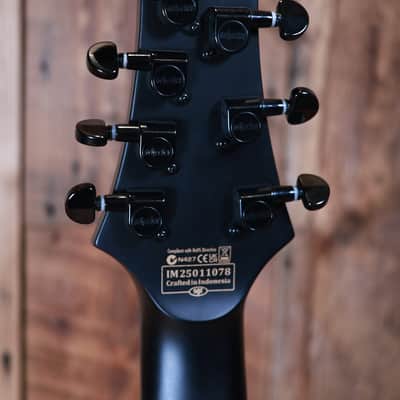 Schecter Damien-7 - Satin Black image 7