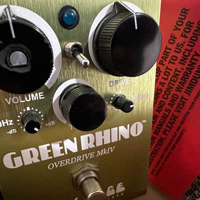 Way Huge WHE207 Green Rhino Overdrive MkIV 2016 - 2021 - Green image 2