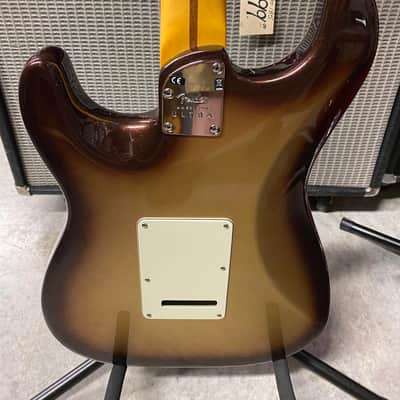 2020 Fender American Ultra Stratocaster - Mocha Burst - Includes Fender Hardshell Case image 4